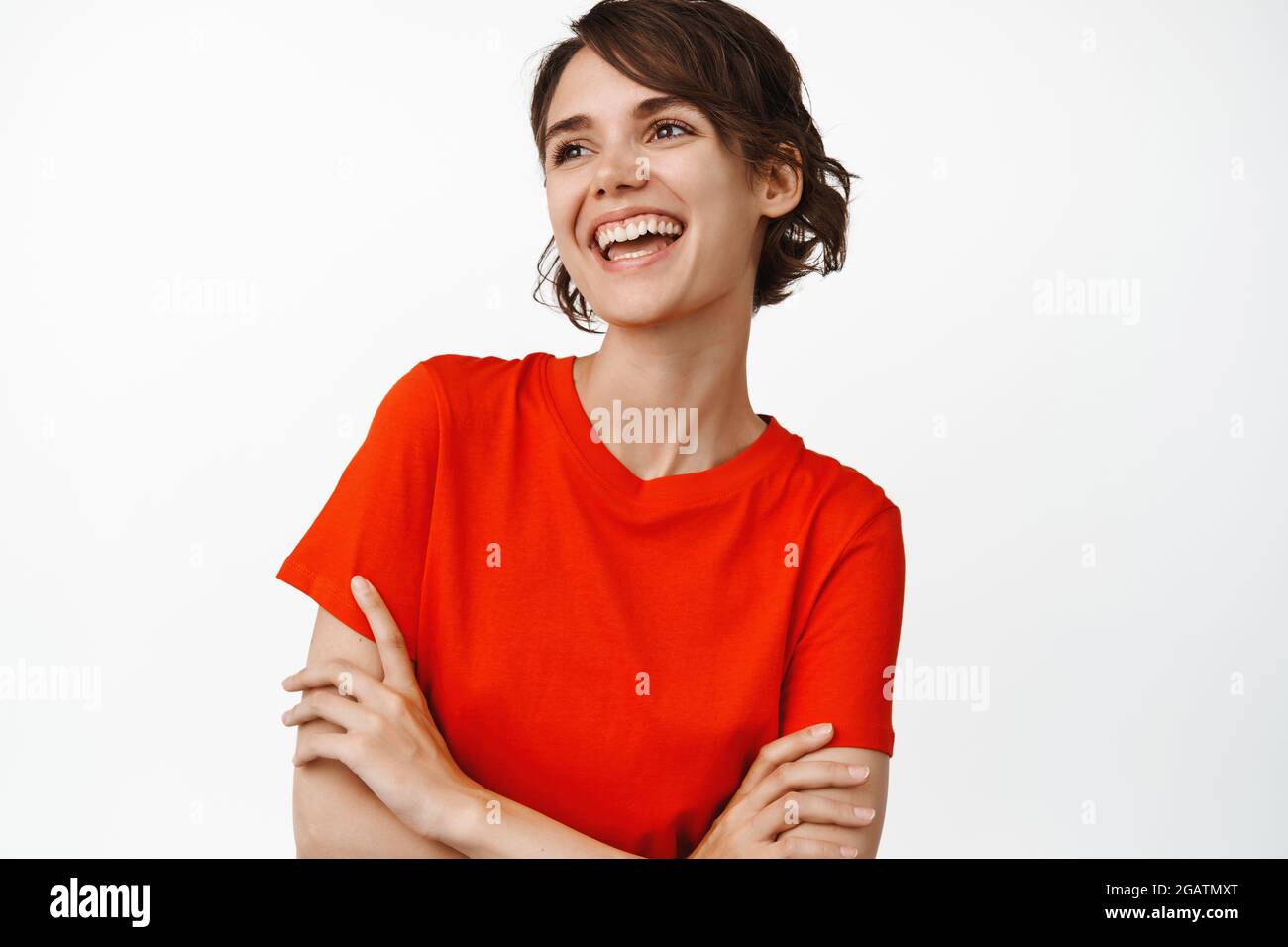 Teeth smile smiling happy happiness joy joyful hi-res stock