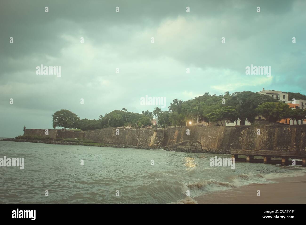 Skyline of San Juan, Puerto Rico Stock Photo - Alamy