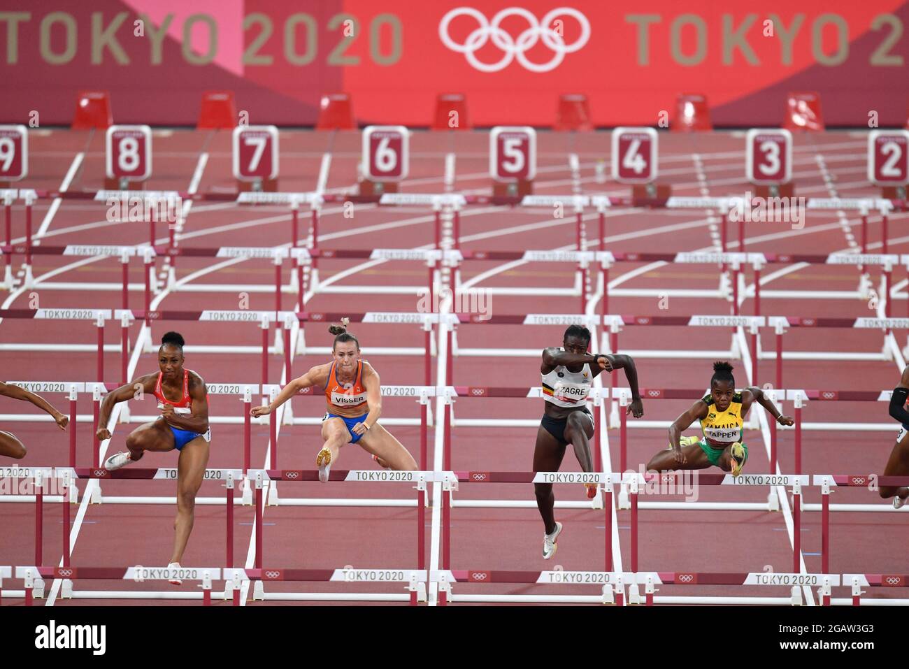 Tokyo, Japan. Credit: MATSUO. 1st Aug, 2021. CAMACHO-QUINN Jasmine (PUR ...