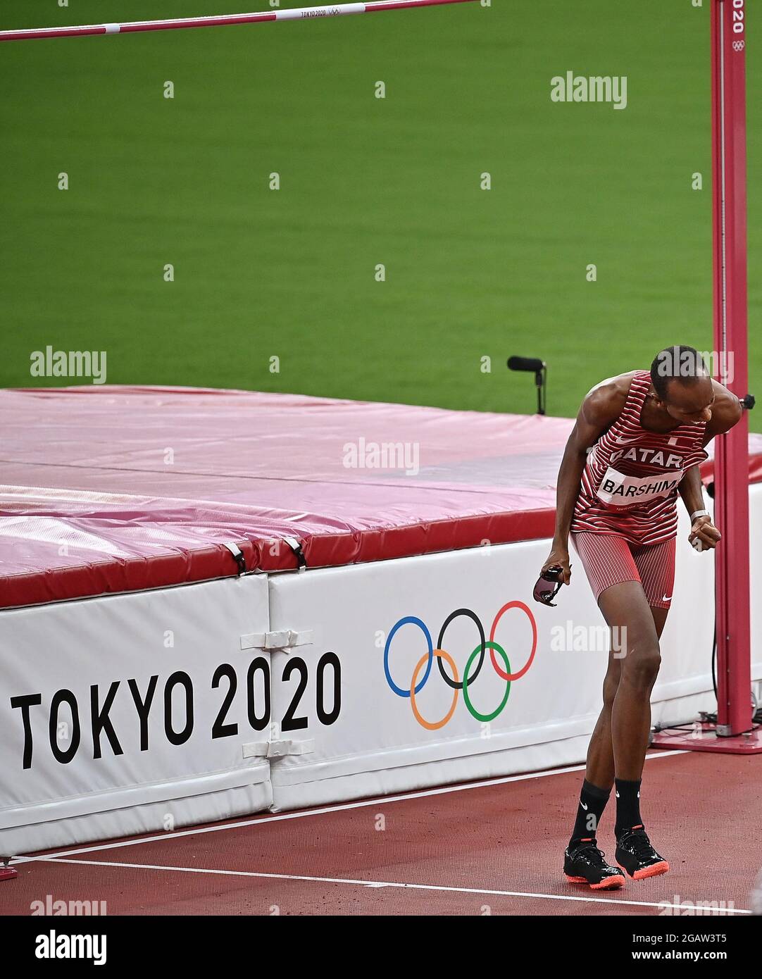 Mutaz barshim olympic games tokyo hi-res stock photography and images ...