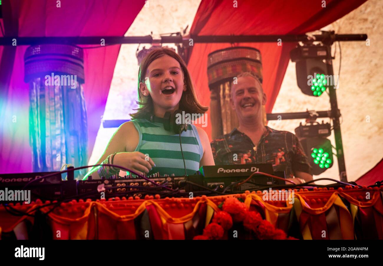 Camp Bestival, Day 2, Lulworth, UK. 31 Jul 2021. Credit: Charlie Raven ...