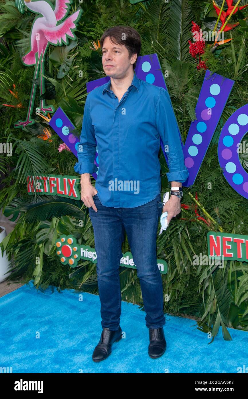 New York, United States. 31st July, 2021. Musician Joshua Bell attends the 'VIVO' New York screening at Village East by Angelika in New York City. Credit: SOPA Images Limited/Alamy Live News Stock Photo
