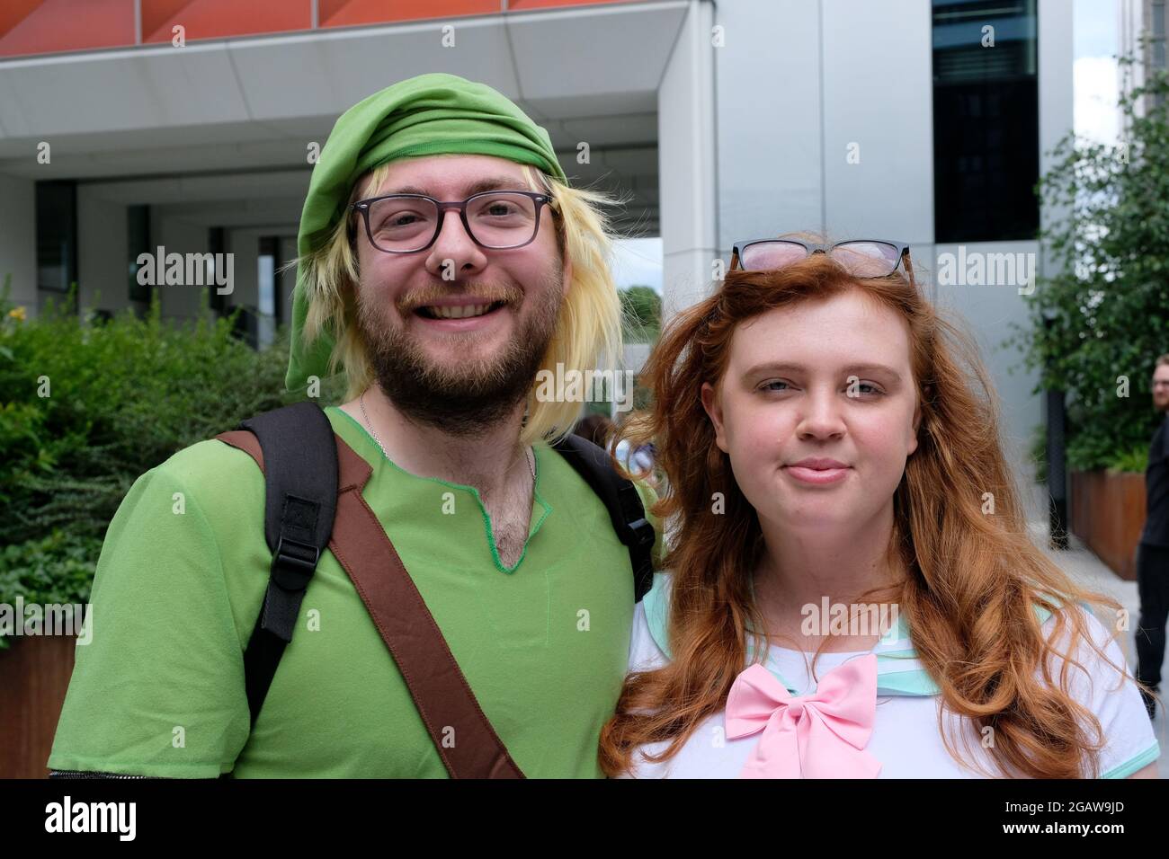 Hammersmith, London, UK. 1st Aug 2021. Fans of anime, gaming and comics