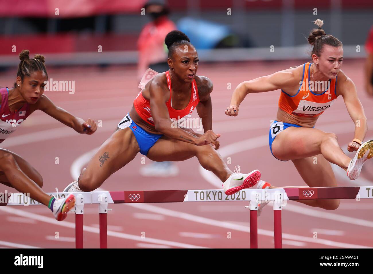 Tokyo, Japan. 1st Aug, 2021. CAMACHOQUINN Jasmine (PUR) Athletics