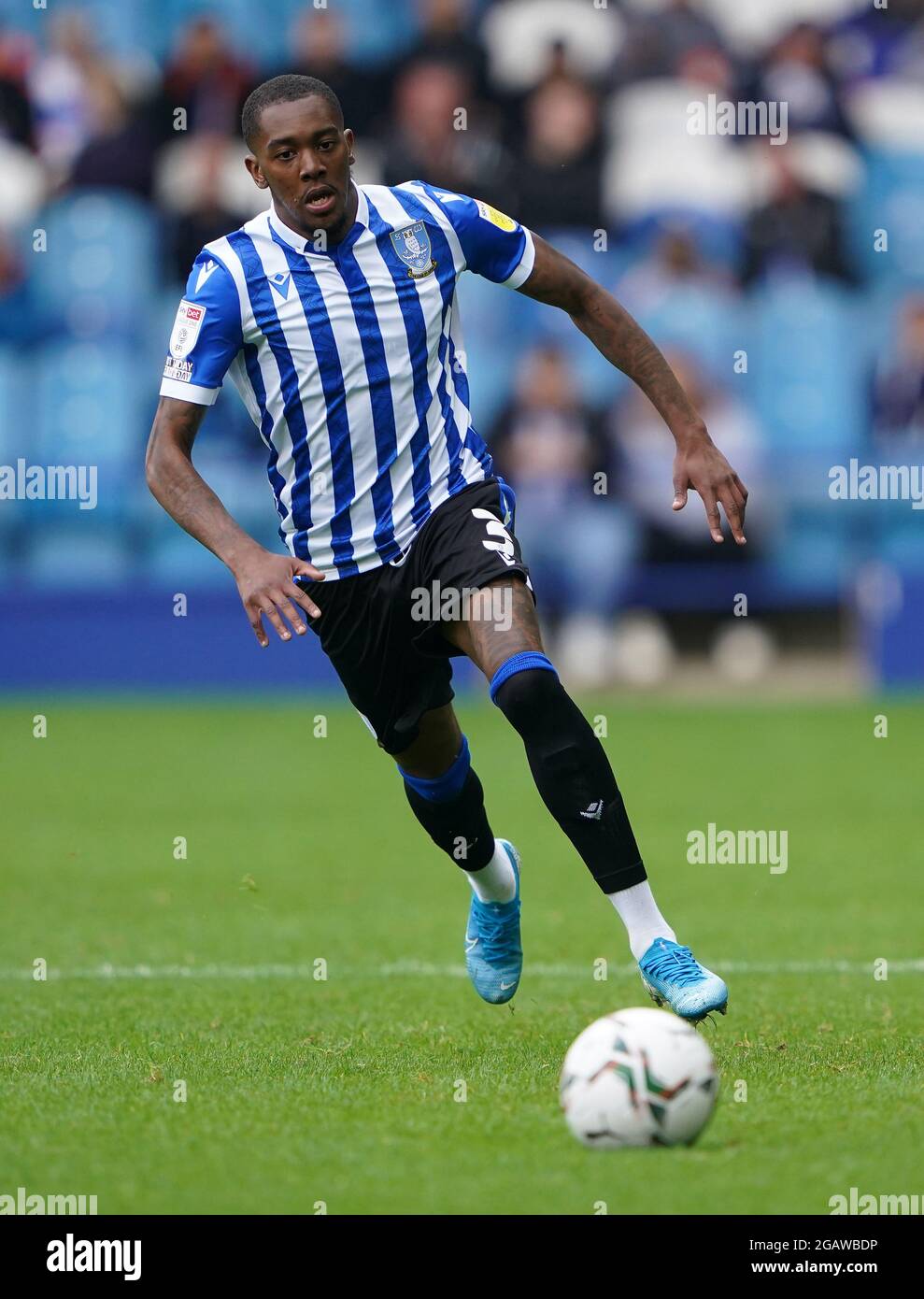 sheffield wednesday s jaden brown during the carabao cup first round match at hillsborough stadium sheffield picture date sunday august 1 2021 stock photo alamy