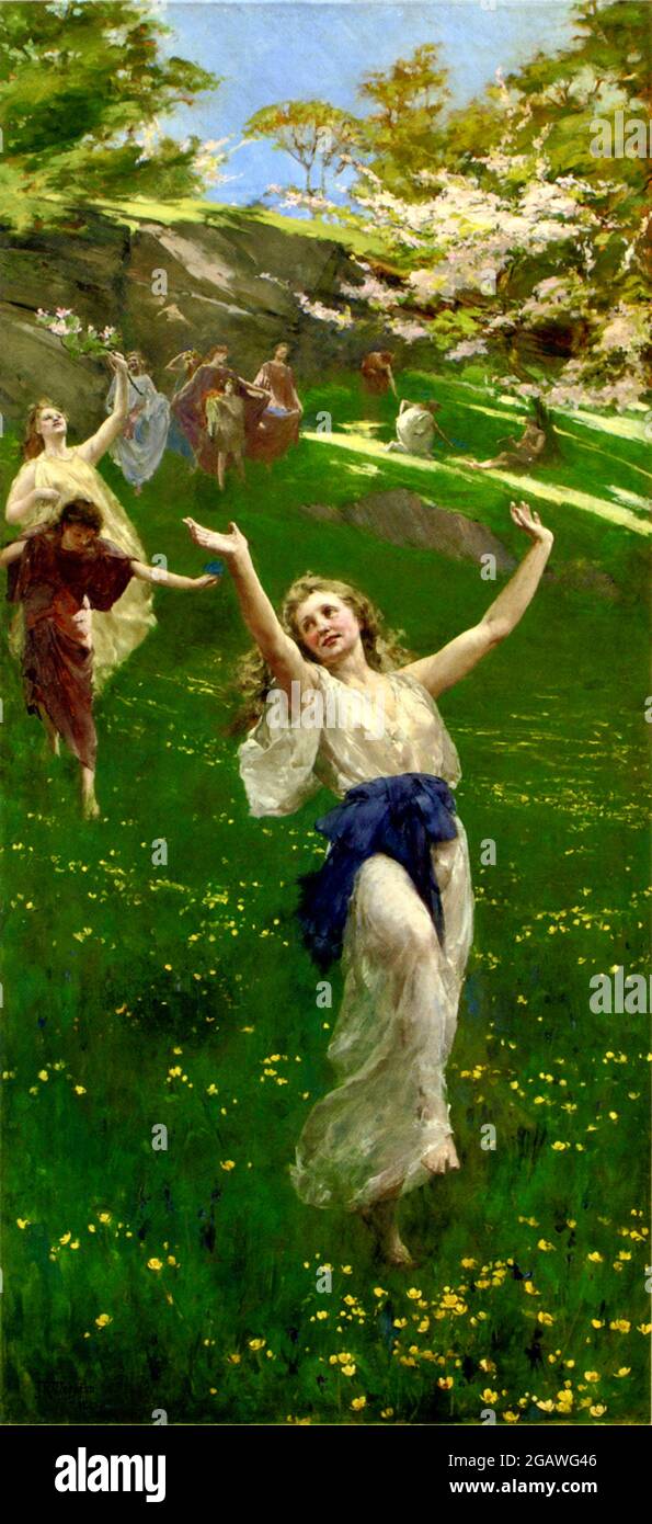 John reinhard weguelin work of art hi-res stock photography and images ...