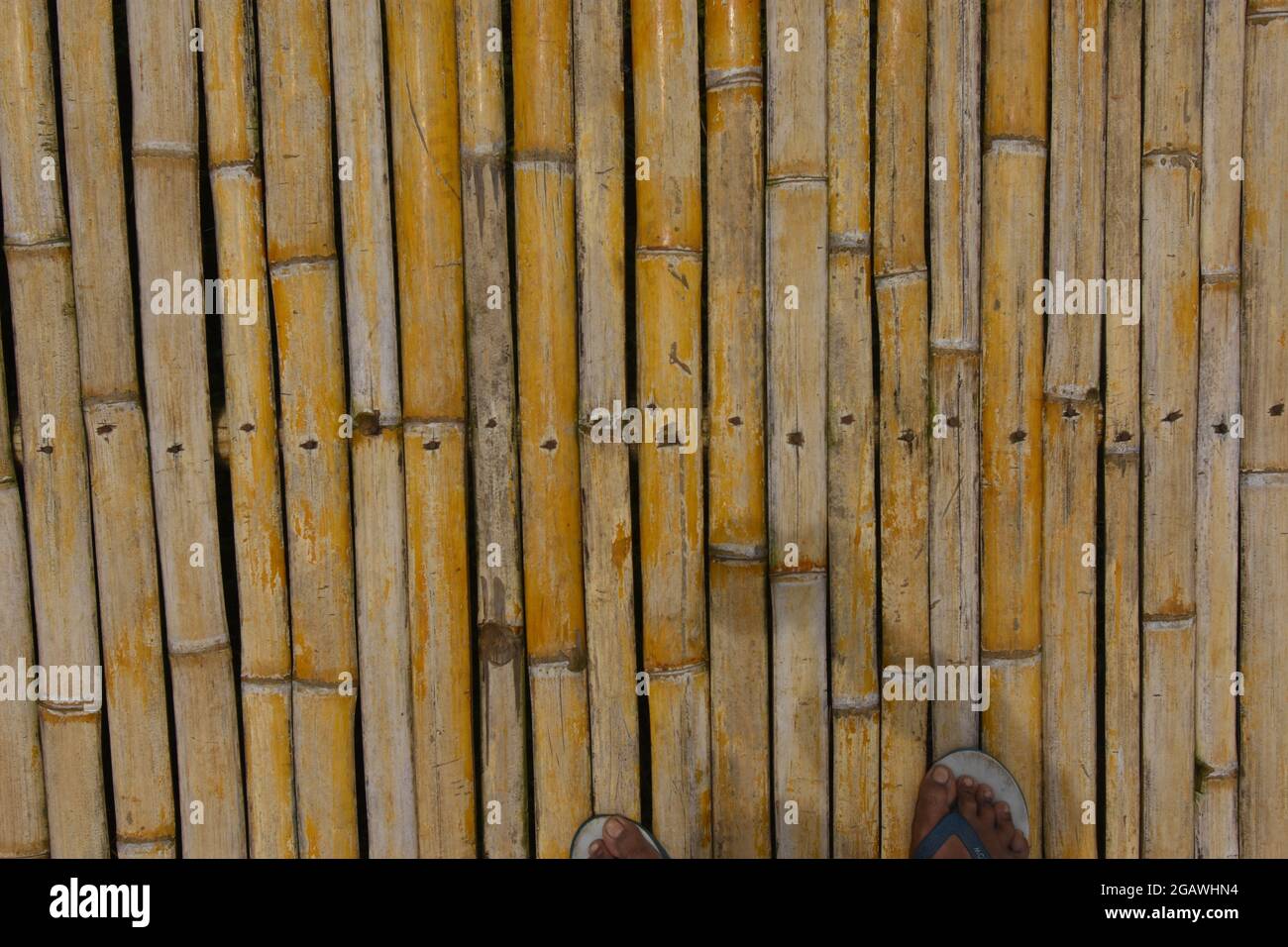 Woven bamboo background Stock Photo - Alamy
