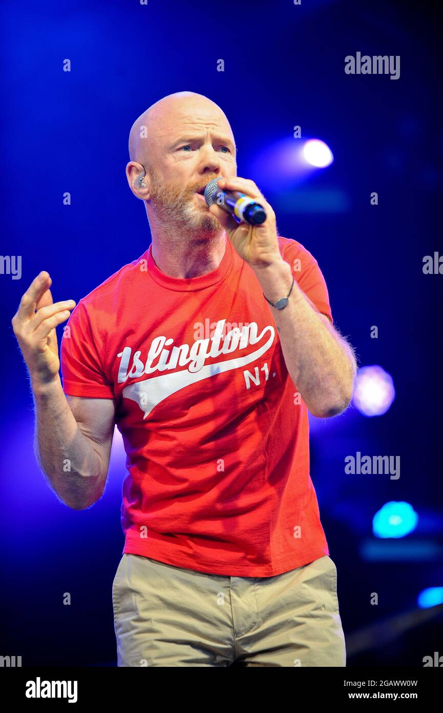Jimmy Sommerville Performing at Lets Rock Leeds Stock Photo Alamy