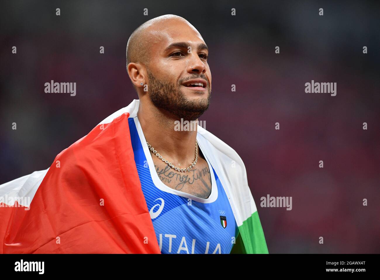 Tokyo, Japan. Credit MATSUO. 1st Aug, 2021. JACOBS Lamont Marcell