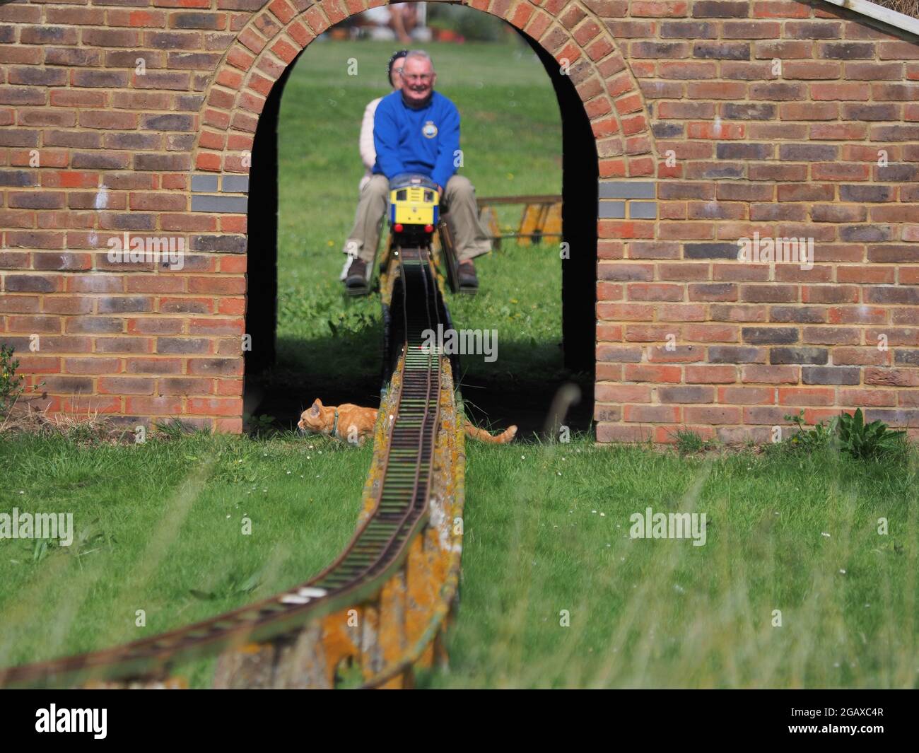 Sheerness, Kent, UK. 1st August, 2021. Miniature fun 'Sheppey