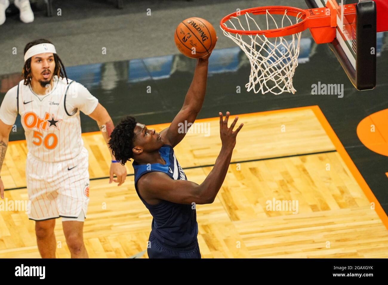 Orlando, Florida, USA, May 9, 2021, Minnesota Timberwolves Small