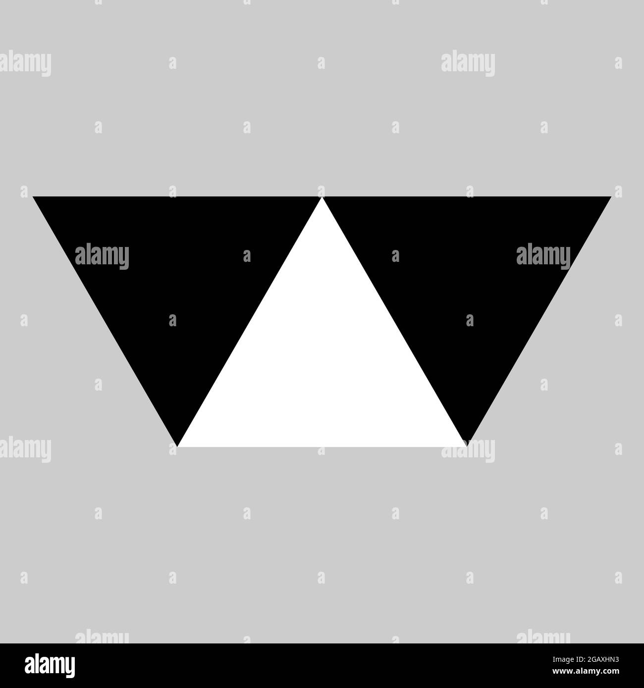 Triangle, triangular abstract geometric vector illustration, pattern ...
