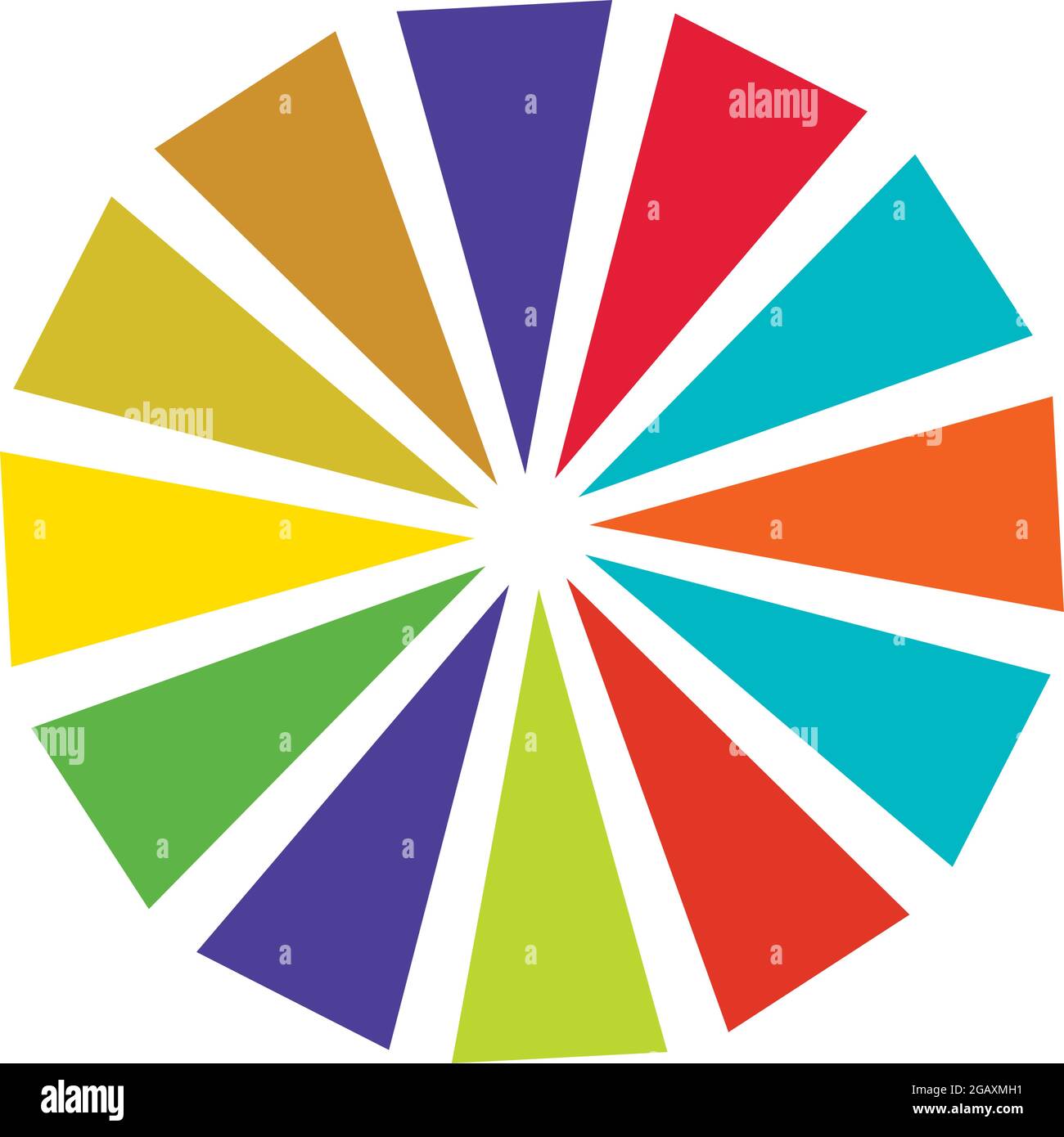 Abstract burst, flash, flare lines. Radial, radiating lines circular ...