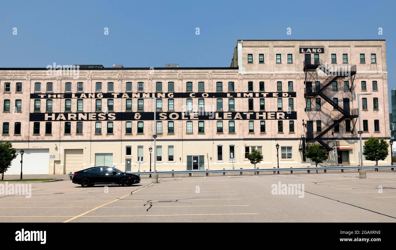 The Tannery District is a reclaimed factory building in downtown