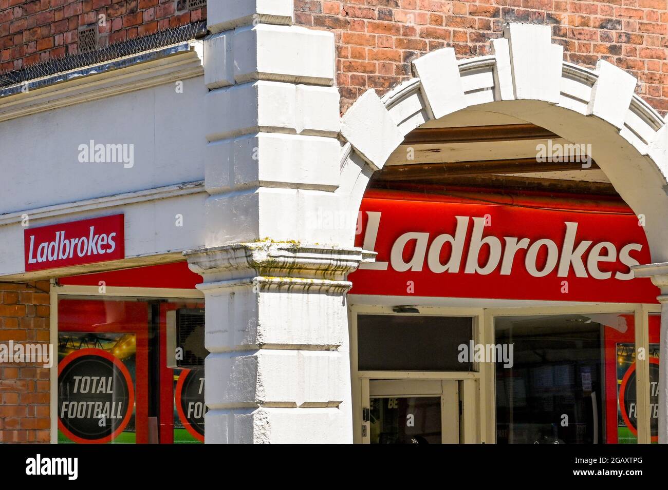 Ladbrokes Betting Shop Sign High Resolution Stock Photography And Images Alamy