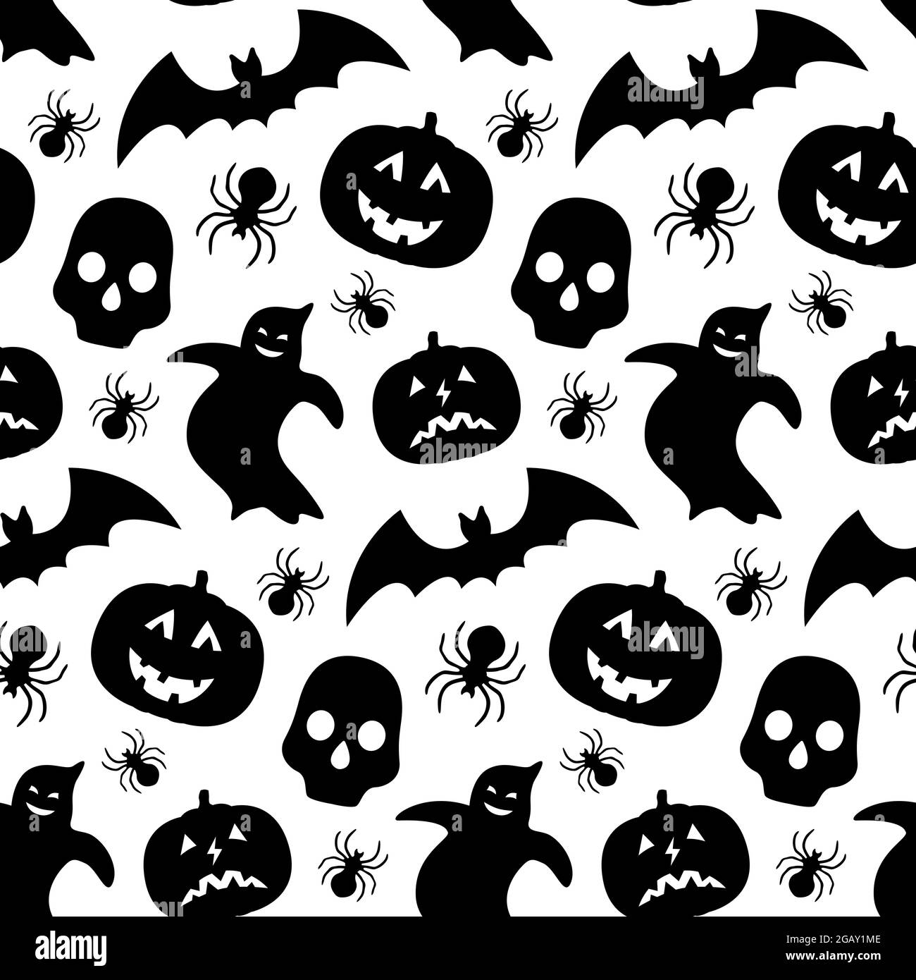 Halloween Ghost Fabric Wallpaper and Home Decor  Spoonflower