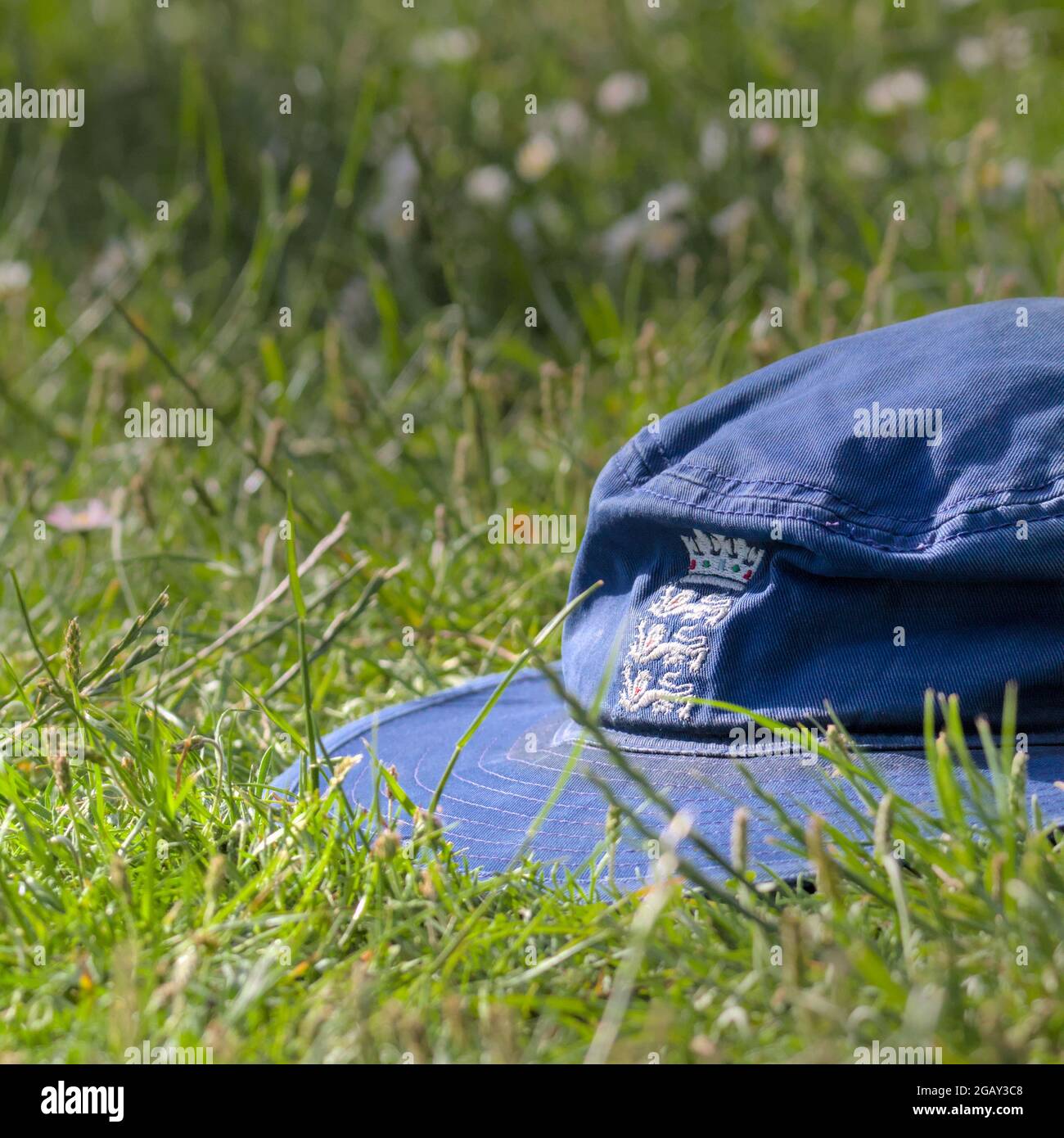 Blue England Floppy Cricket Sun Hat 