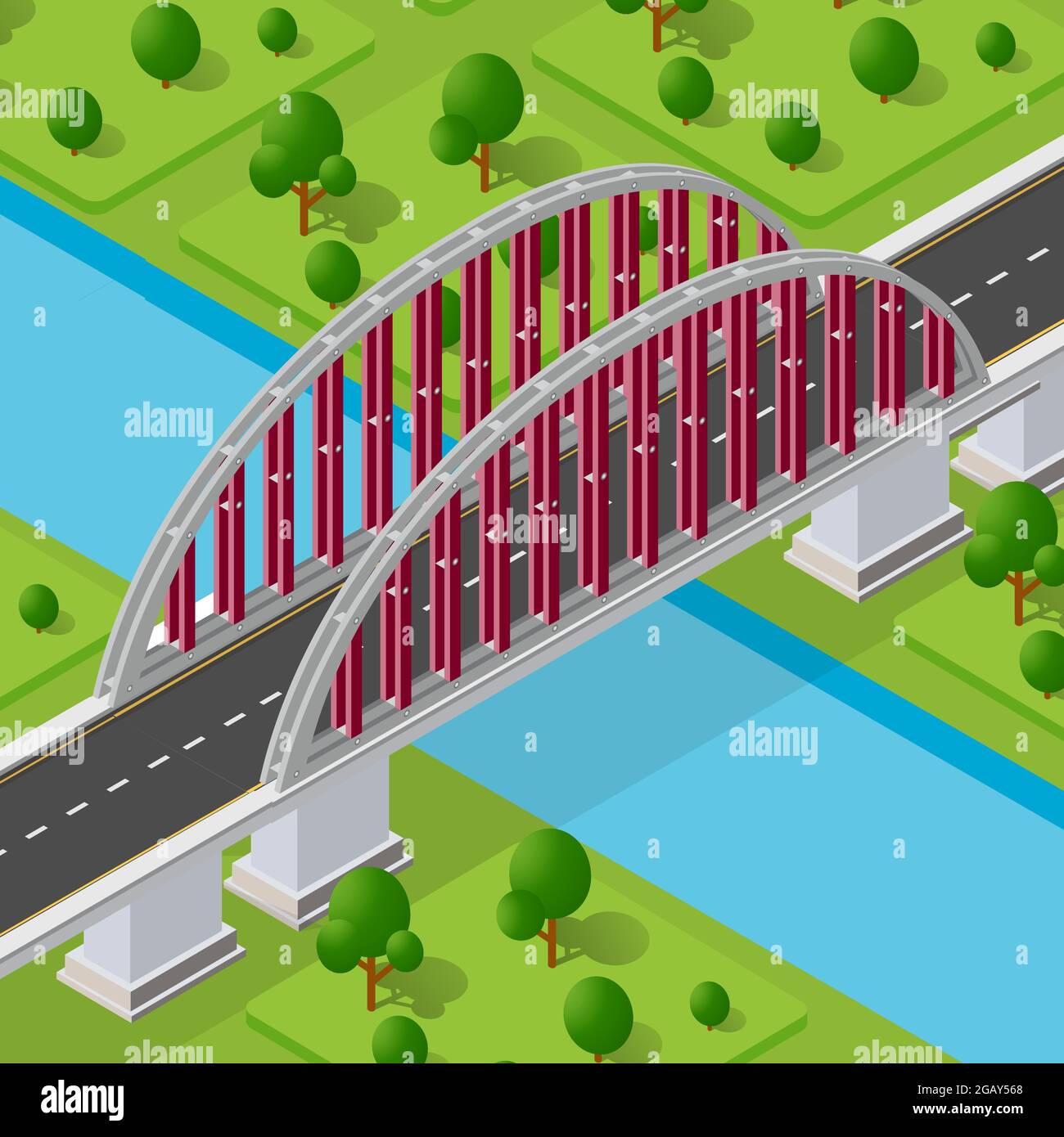 Lifestyle illustration of urban life. Isometric picture Stock Vector ...