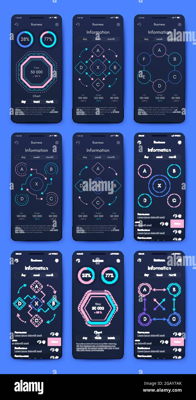 To Write Phone Graphics Vector graphics infographics with mobile phone. Template for creating ...