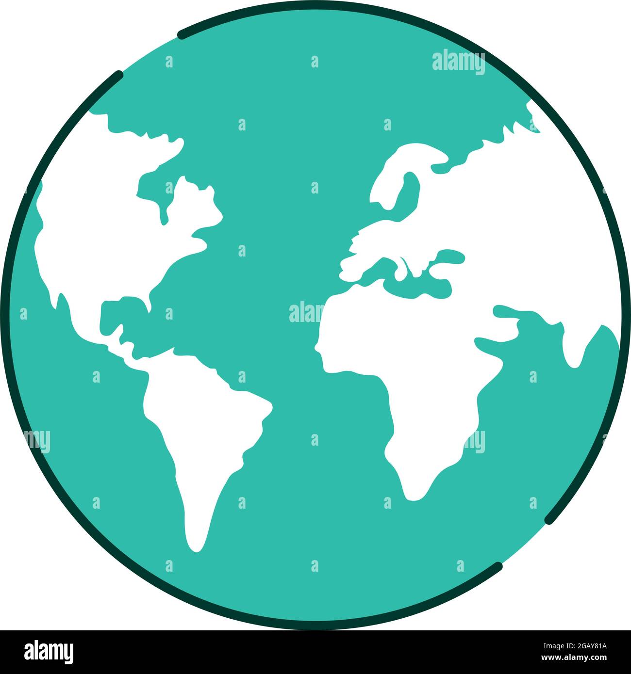 world planet earth ecology icon Stock Vector Image & Art - Alamy