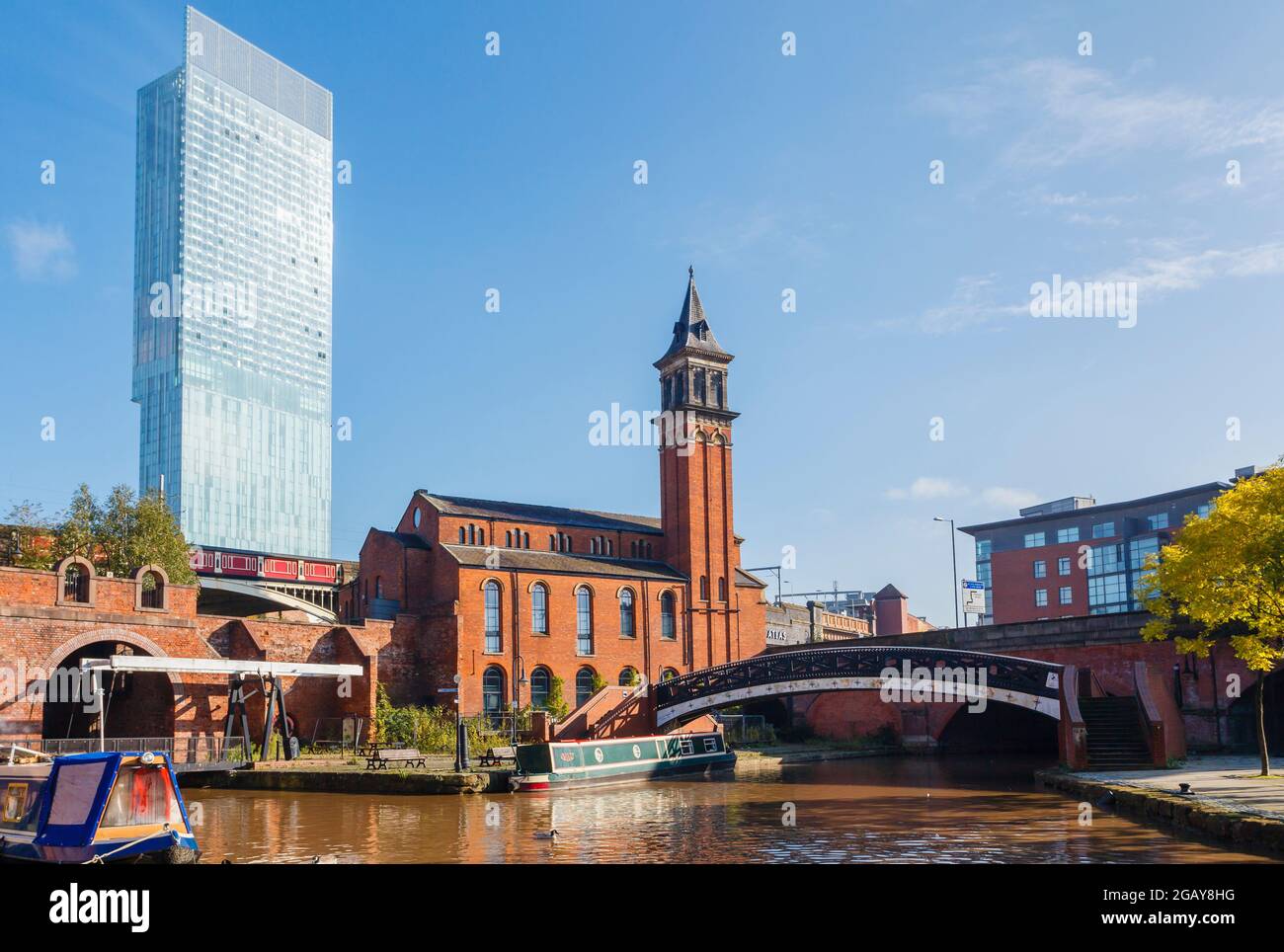 Grade II listed building Castlefield Congregational Chapel, Castlefield