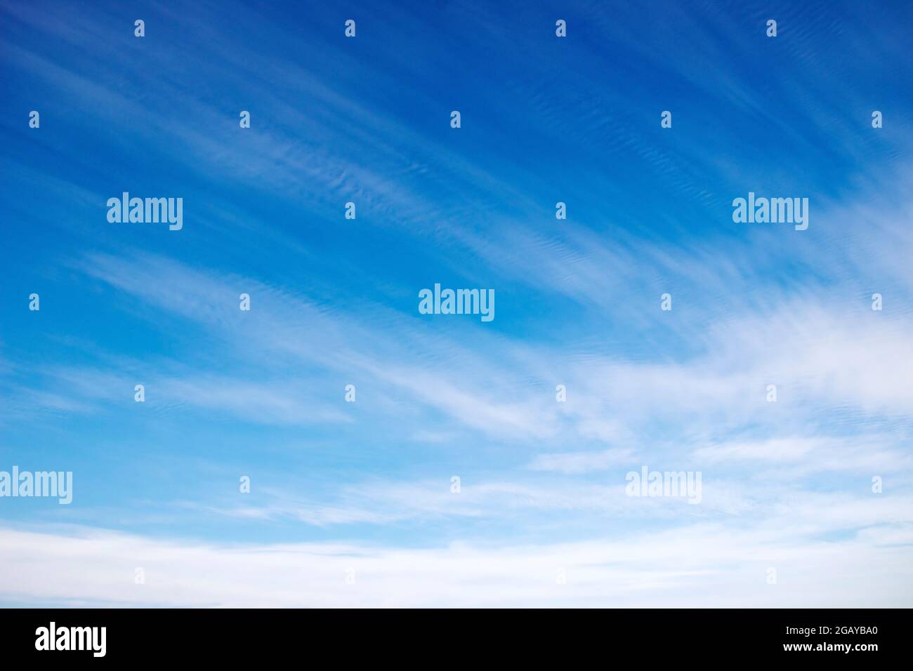 Blue sky cloud aerial view hi-res stock photography and images - Alamy