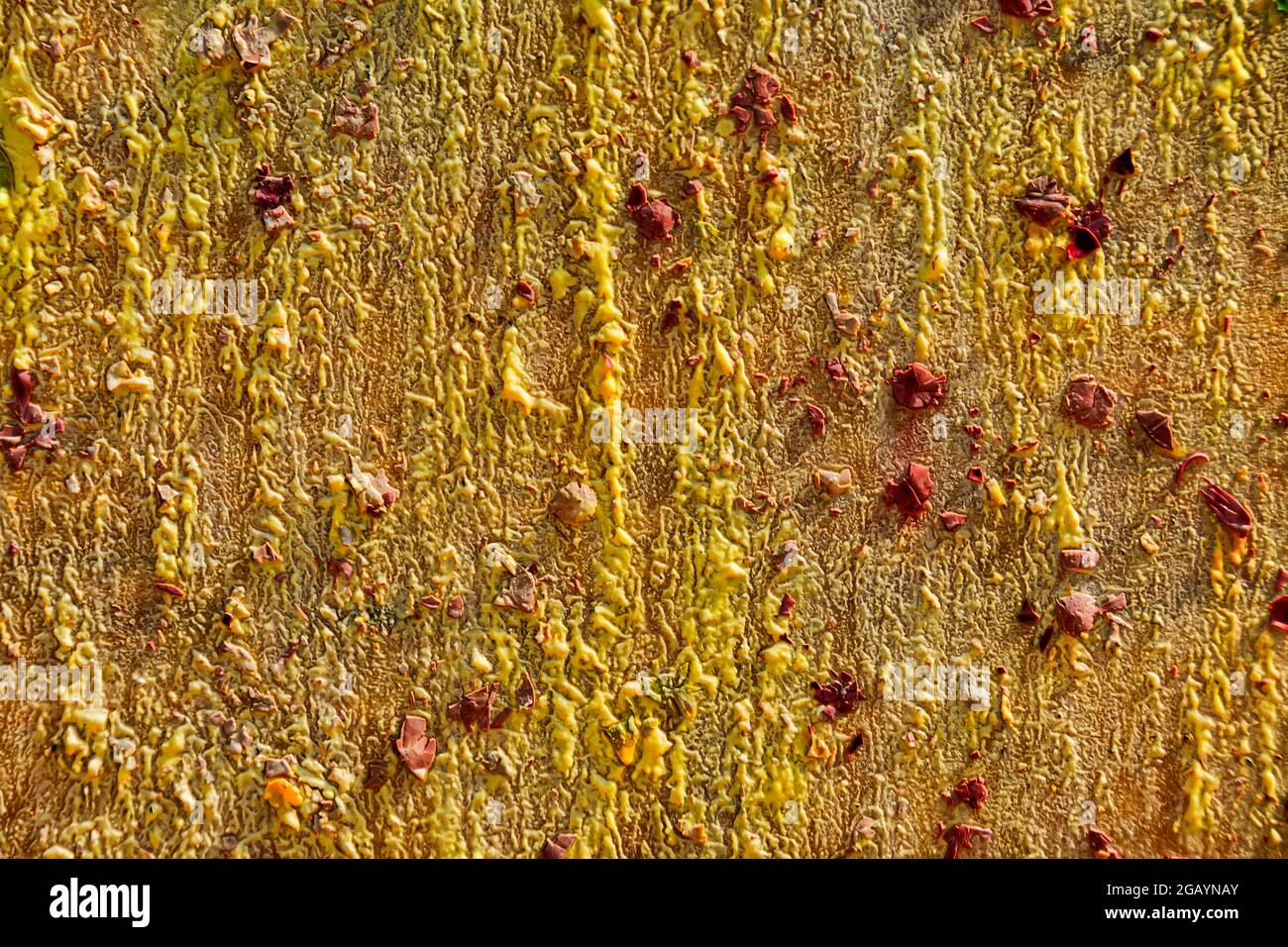 Background from different paints on the wall. Stock Photo