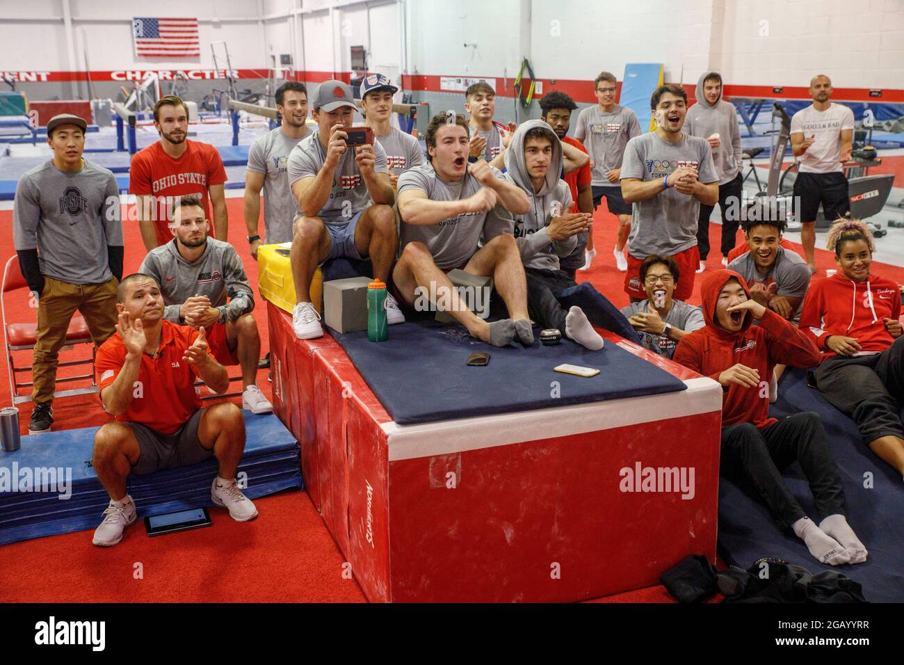 Columbus, United States. 01st Aug, 2021. Men