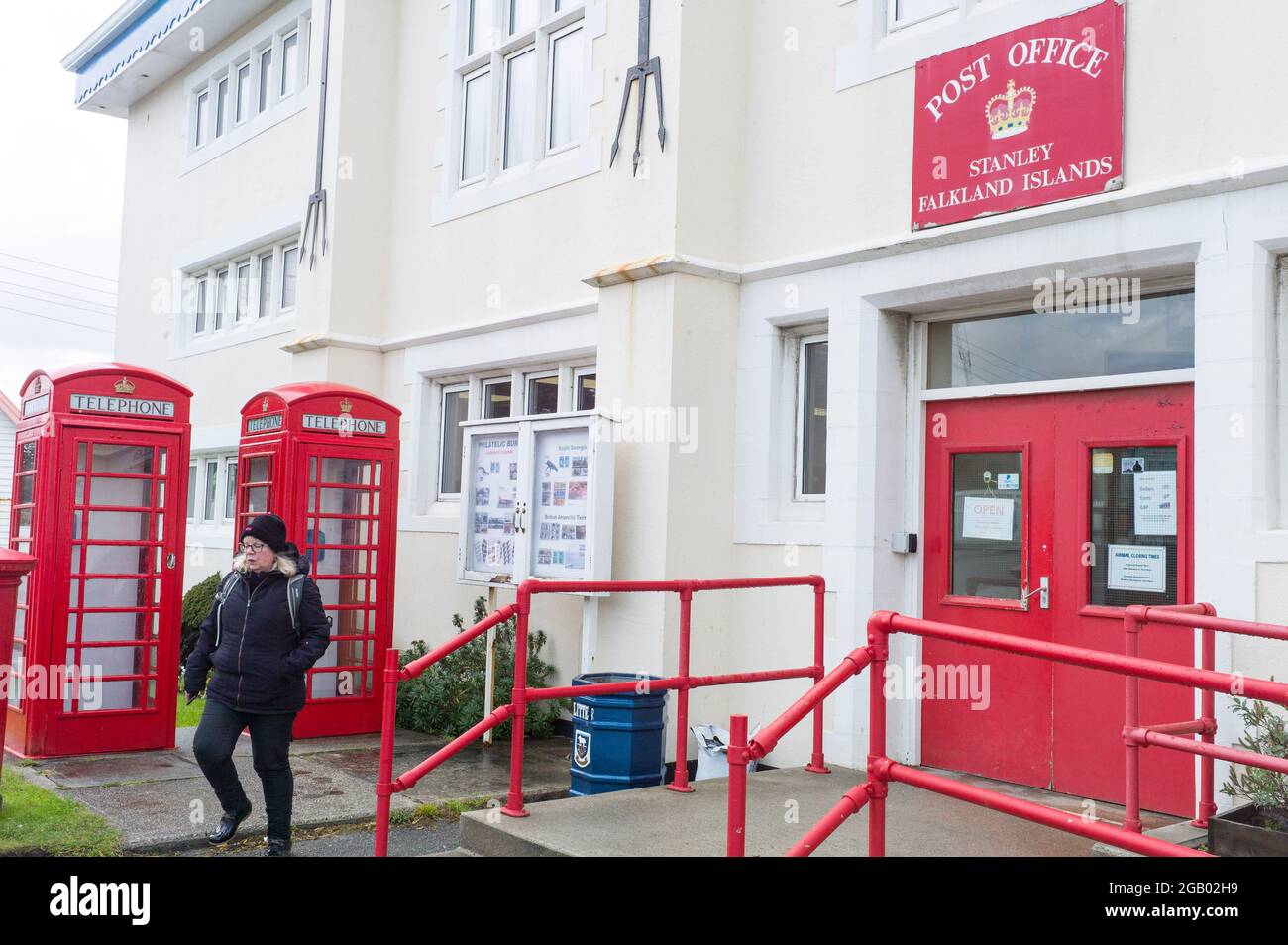 Port Stanley Post Office, Falkland Islands Stock Photo Alamy