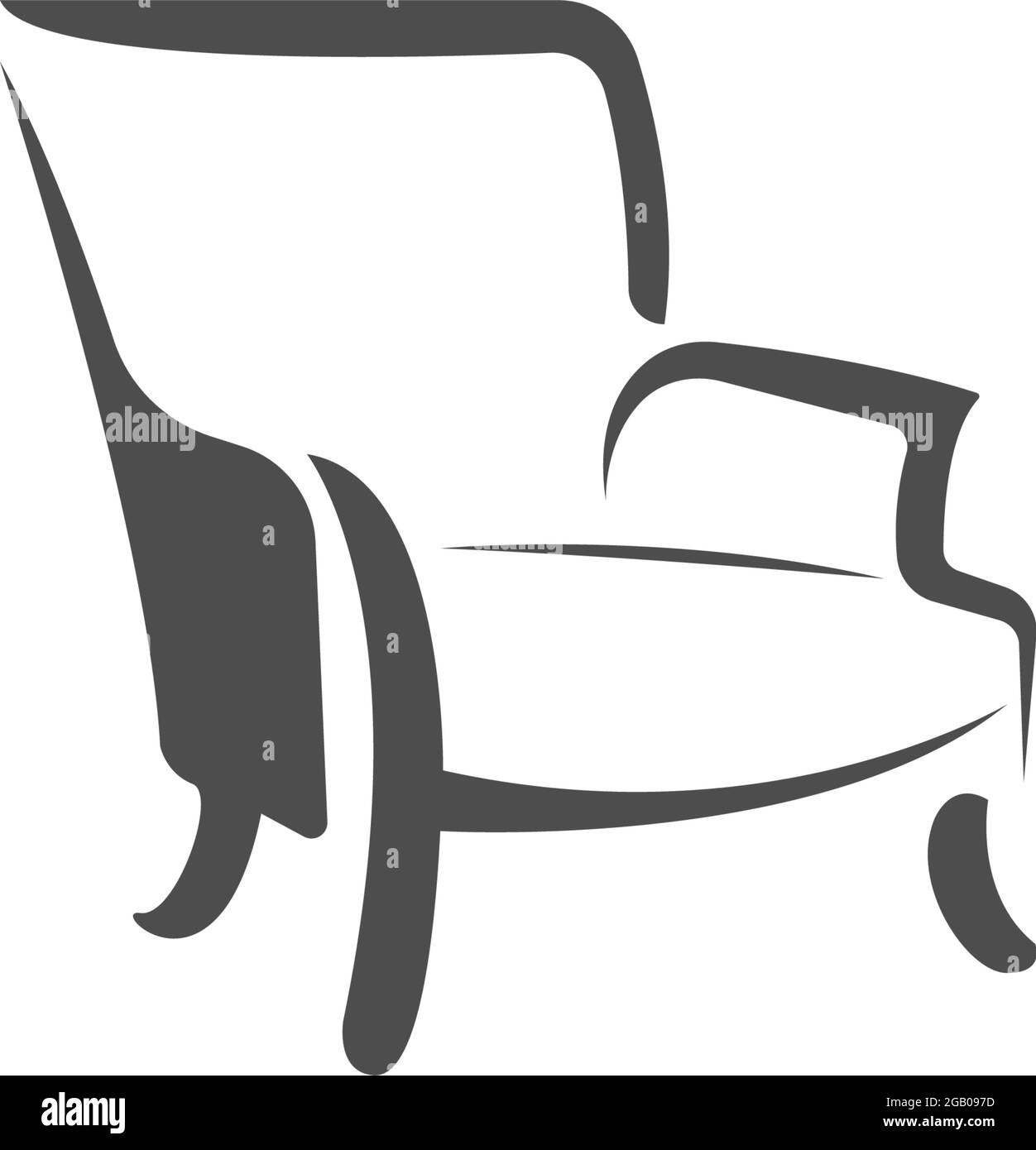 Furniture logo icon vector flat design template Stock Vector Image ...
