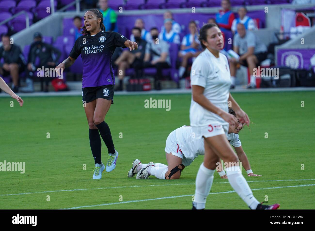 Orlando, Florida, USA, May 16, 2021, Washington Spirit Face The Orlando ...