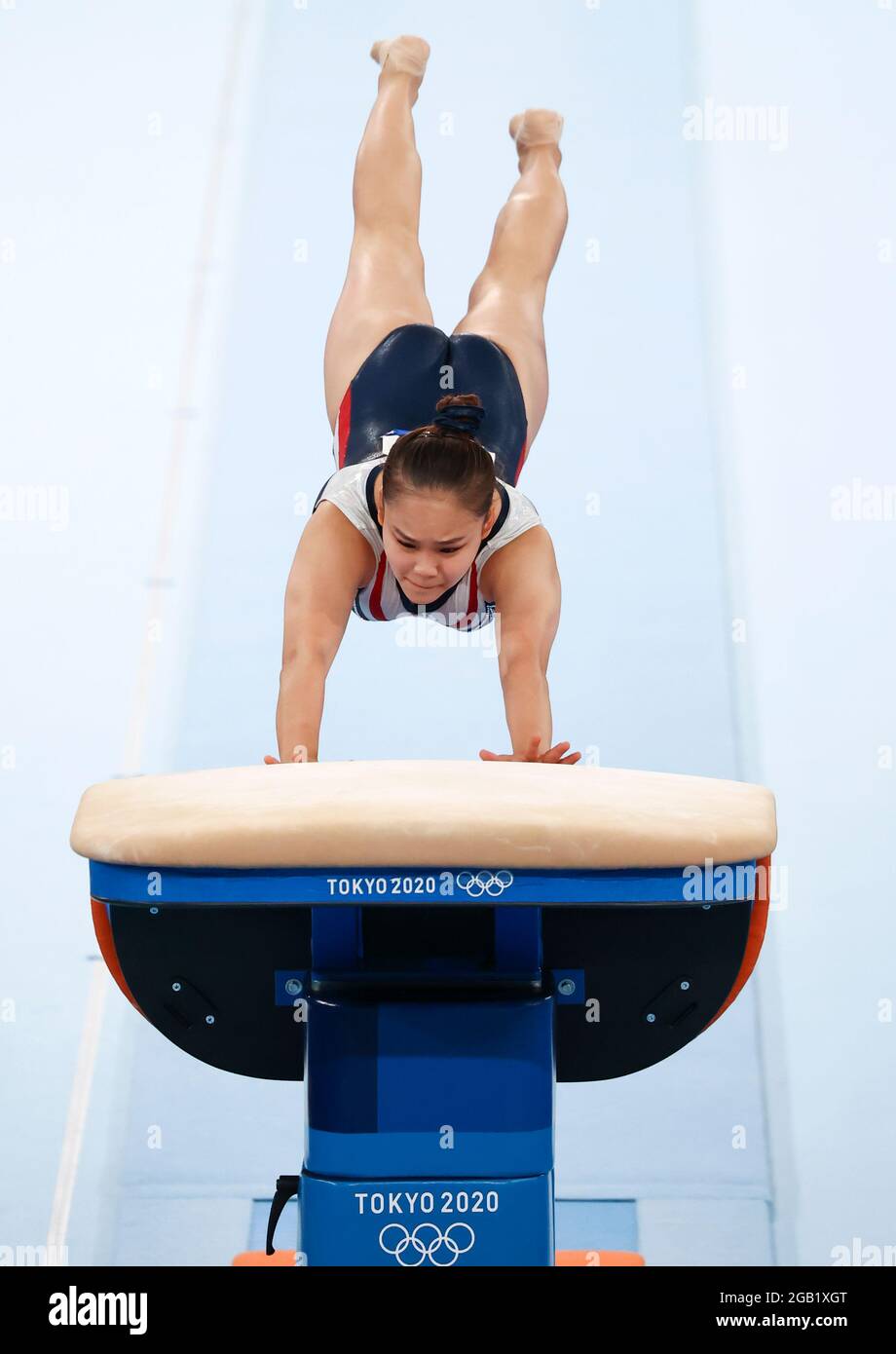 02nd Aug, 2021. S. Korean gymnast Yeo Seo-jeong South Korean gymnast ...