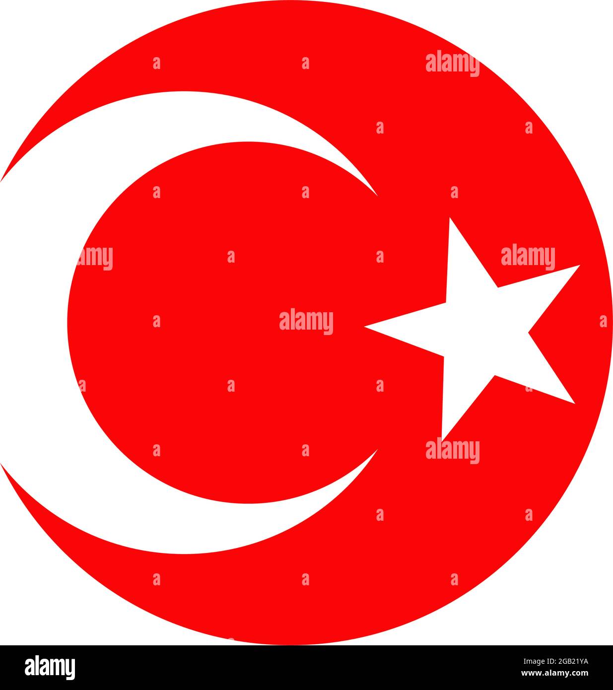 Turkey flag icon logo design vector template Stock Vector Image & Art Alamy
