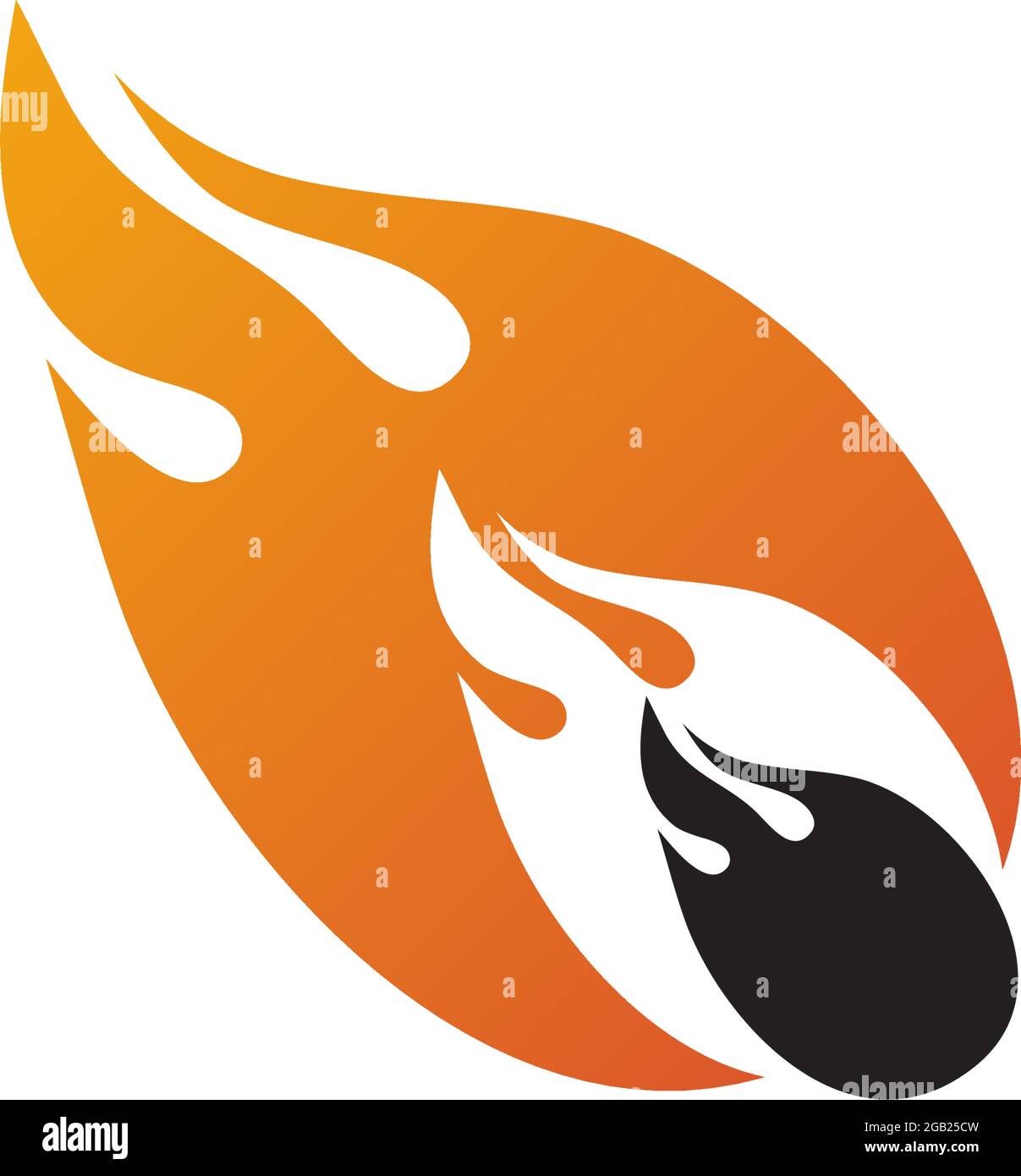 Falling meteor logo design vector template Stock Vector Image & Art - Alamy