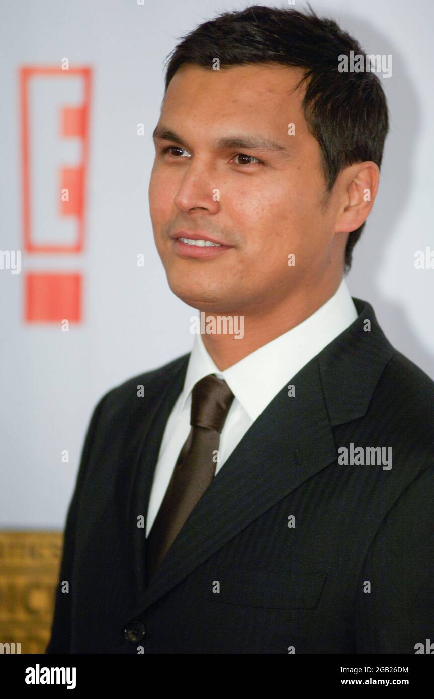 Actor Adam Beach attends red carpet arrivals for the 12th Critics