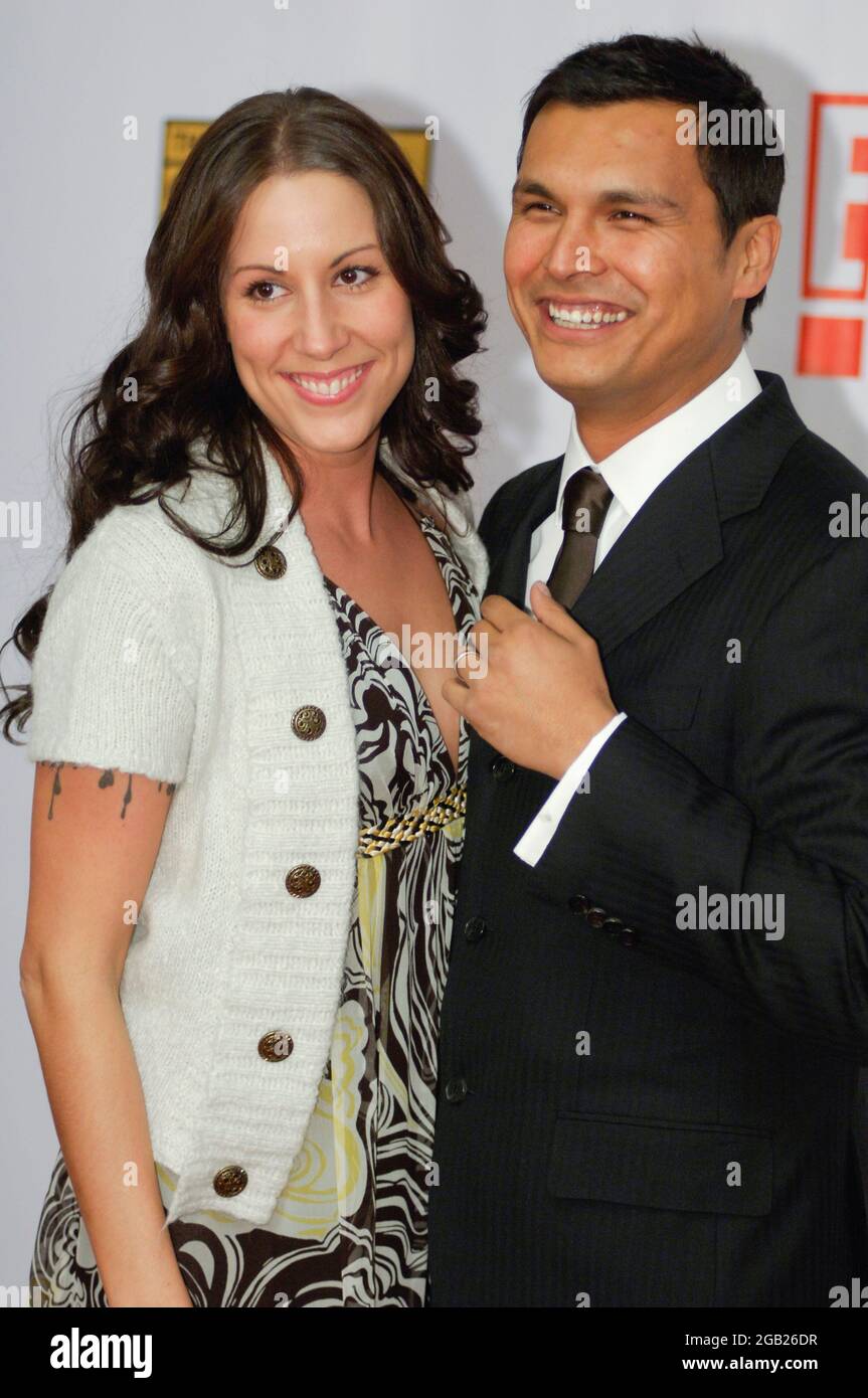 Adam beach and wife tara hires stock photography and images Alamy