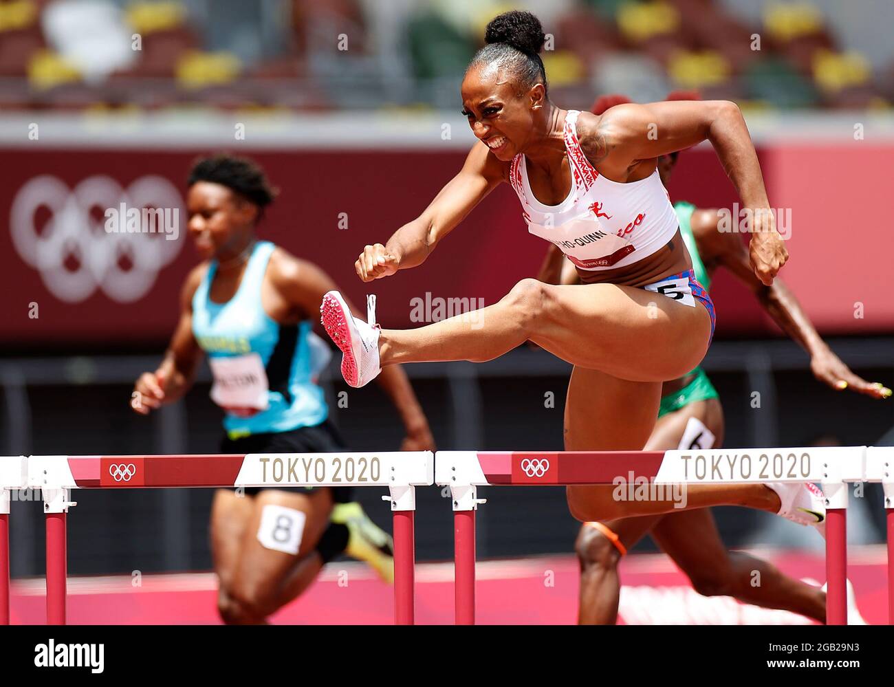 Tokyo, Japan. 2nd Aug, 2021. Jasmine CamachoQuinn of Puerto Rico