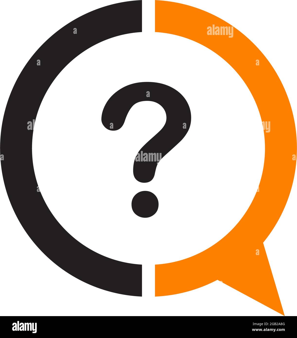 Bubble chat icon logo design vector template Stock Vector