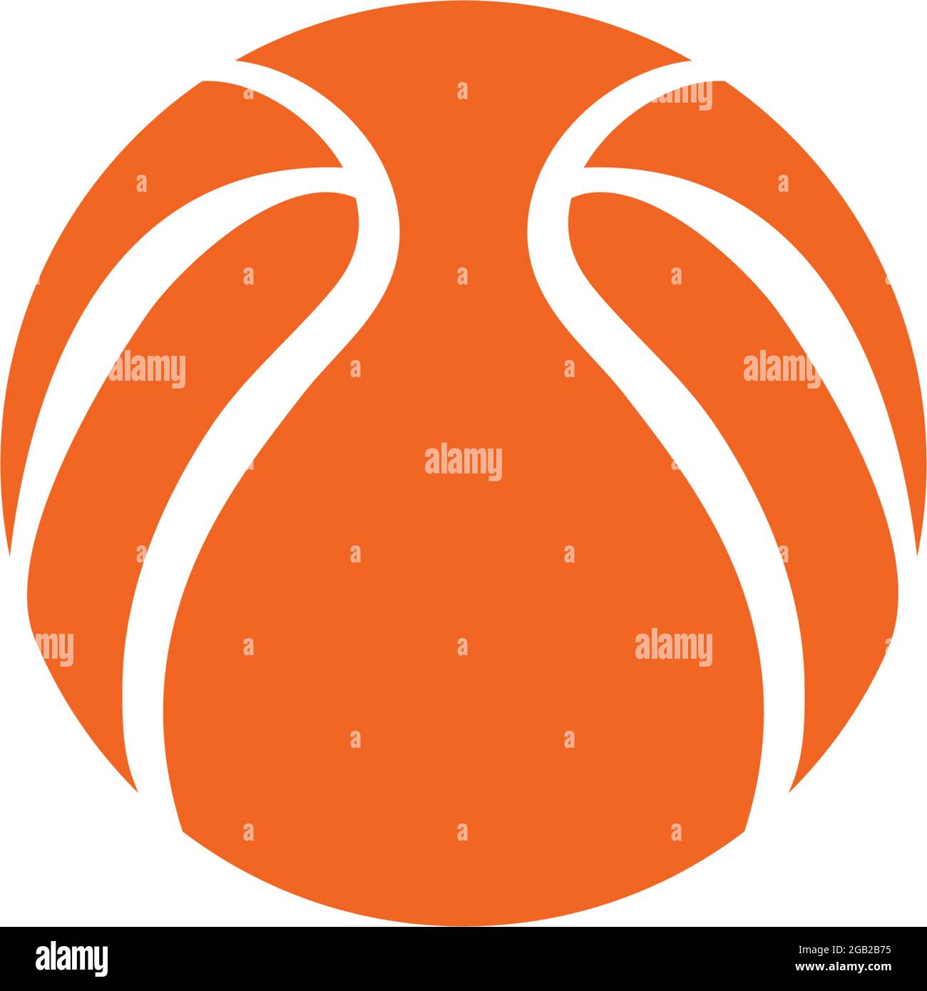 Basket ball logo icon design vector template Stock Vector