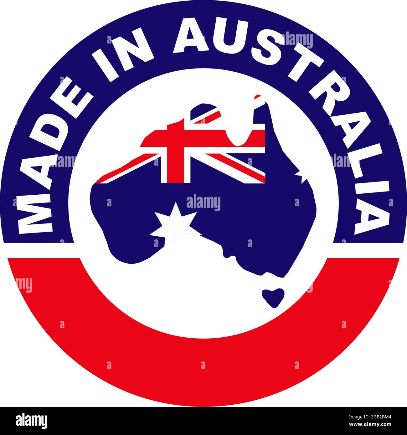 Made in australia symbol Cut Out Stock Images & Pictures Alamy
