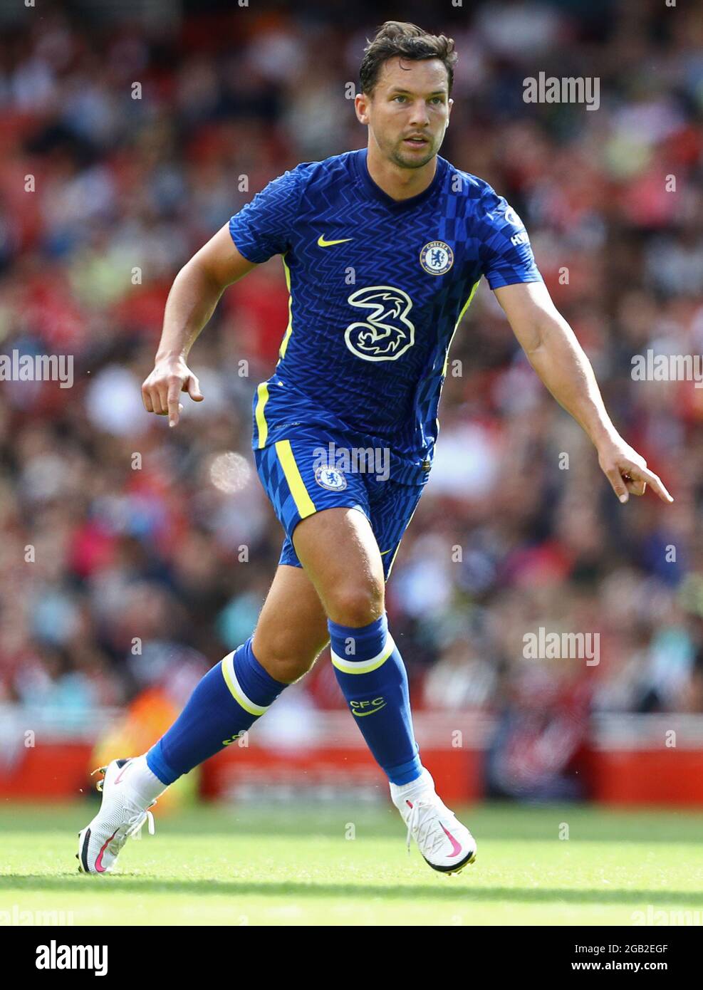 London, UK. 1st Aug, 2021. Danny Drinkwater of Chelsea during the Pre Season Friendly match at the Emirates Stadium, London. Picture credit should read: Paul Terry/Sportimage Credit: Sportimage/Alamy Live News Stock Photo