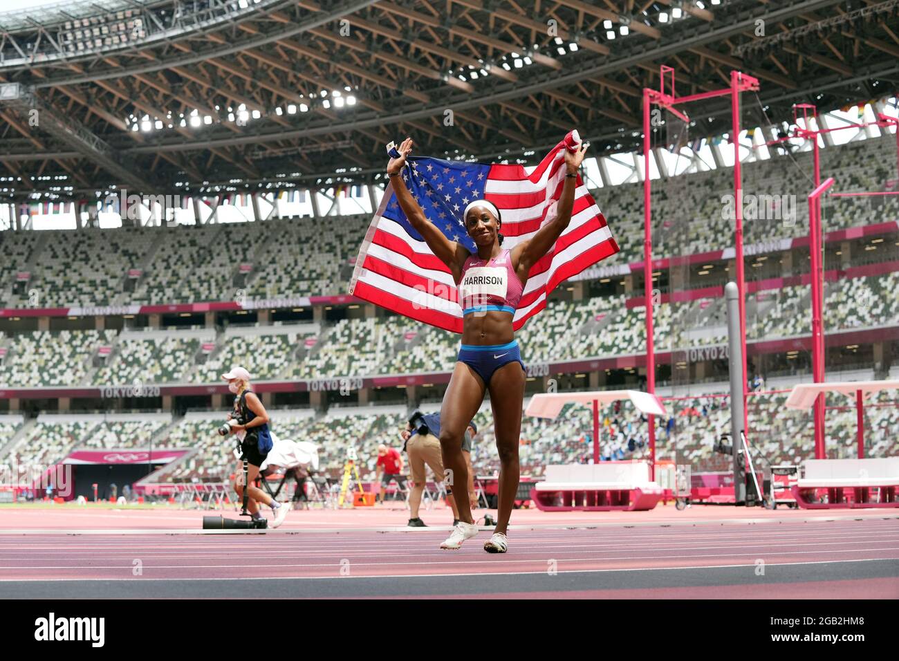 2nd August 2021; Olympic Stadium, Tokyo, Japan Tokyo 2020 Olympic