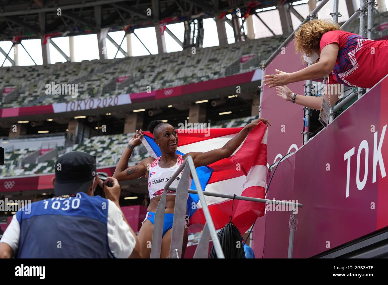 2nd August 2021; Olympic Stadium, Tokyo, Japan Tokyo 2020 Olympic summer games day 10; Womens