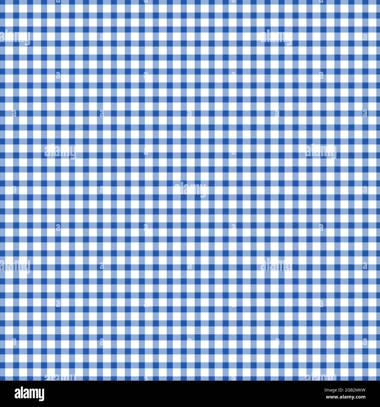 Blue Gingham Pattern Background. Texture from plaid, tablecloths