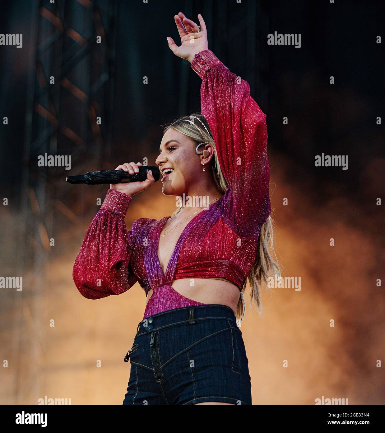 SInger Kelsea Ballerini performs during night one of the Watershed ...