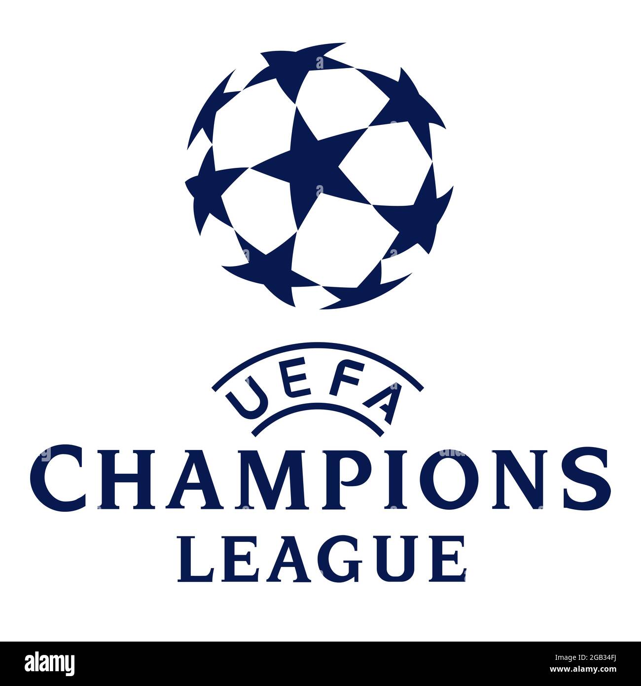 Champions league logo hi-res stock photography and images - Alamy