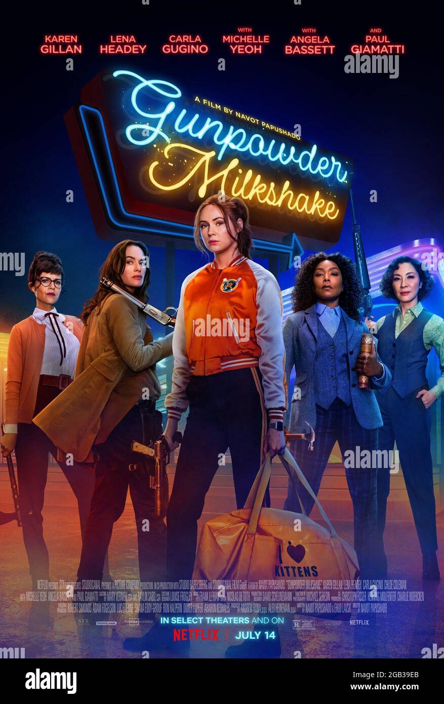 Gunpowder Milkshake 2021 Directed By Navot Papushado Credit Studiocanal Album Stock Photo Alamy