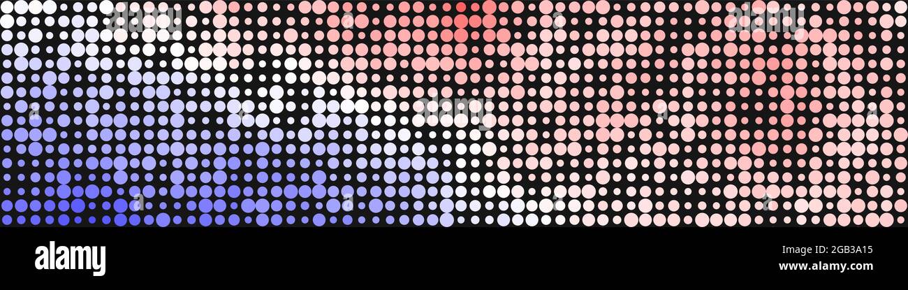Abstract Geometrical color pixel generative art illustration Stock ...