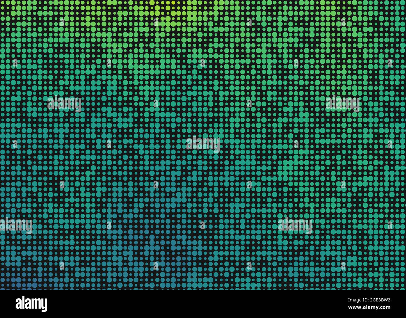 Abstract Geometrical color pixel generative art illustration Stock ...