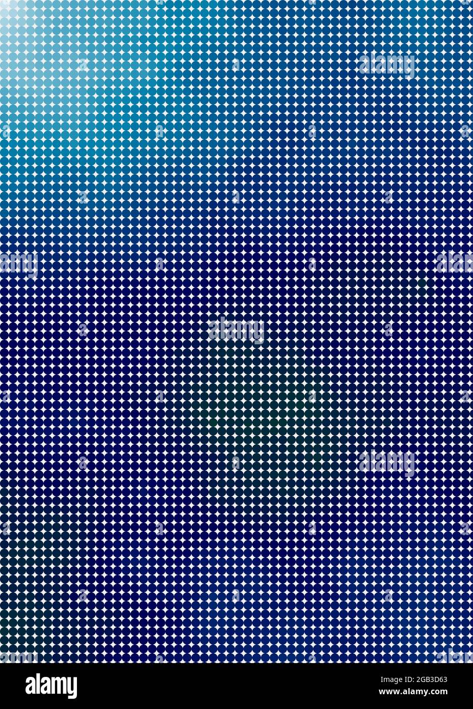 Abstract Geometrical color pixel generative art illustration Stock ...